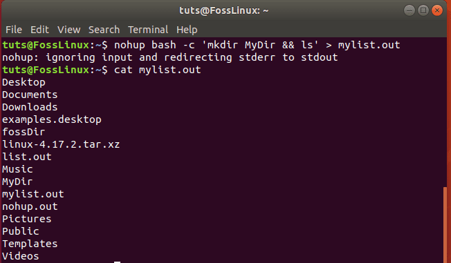 Как остановить nohup в linux