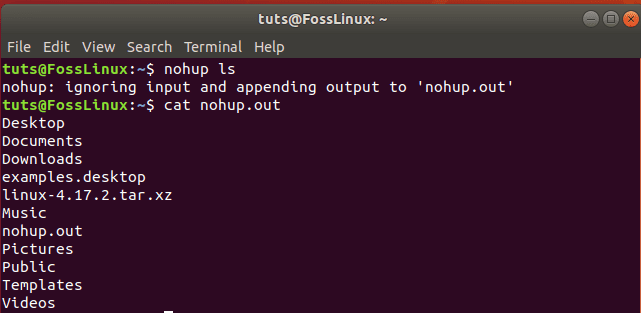 Linux nohup не работает