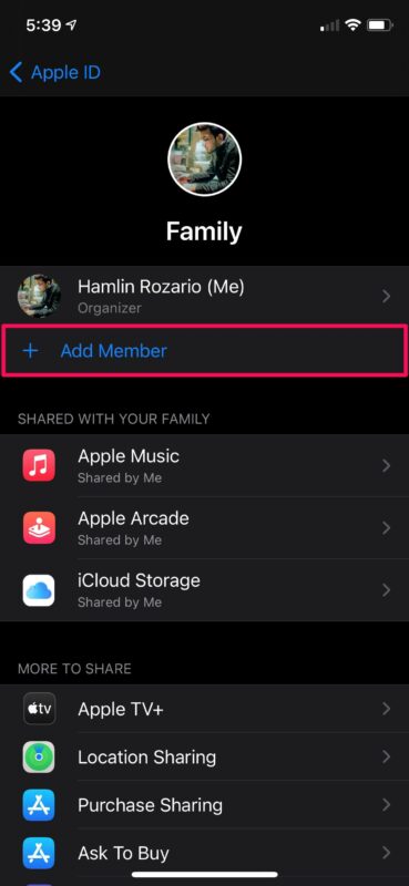 Come interrompere la condivisione di Apple Music con i membri della famiglia