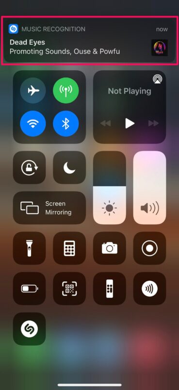 Come trovare la canzone in riproduzione con il riconoscimento musicale di iPhone