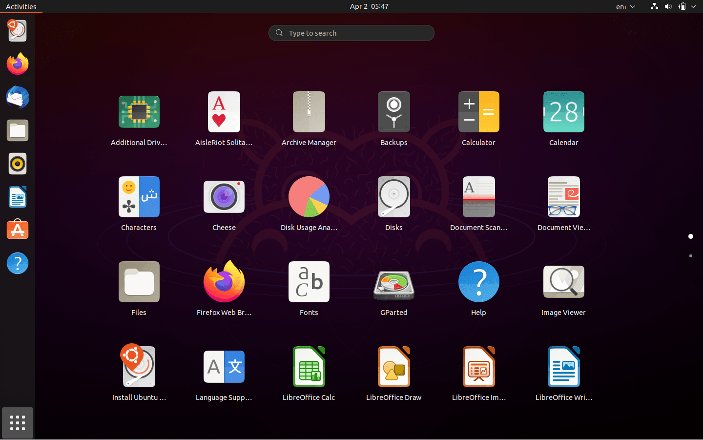 Ubuntu 21 04 что нового