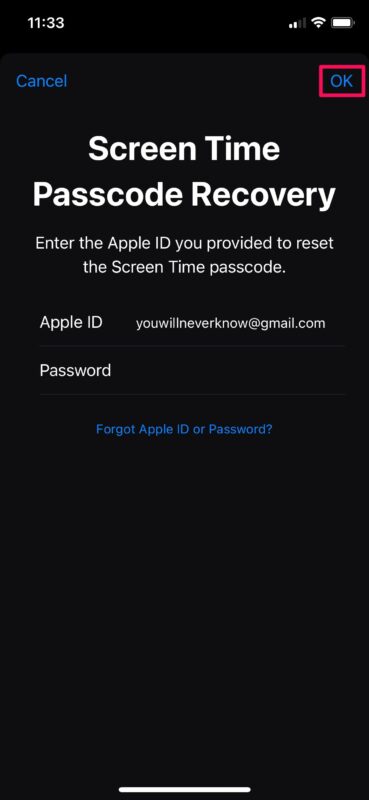 Come ripristinare il passcode dello schermo su iPhone e iPad