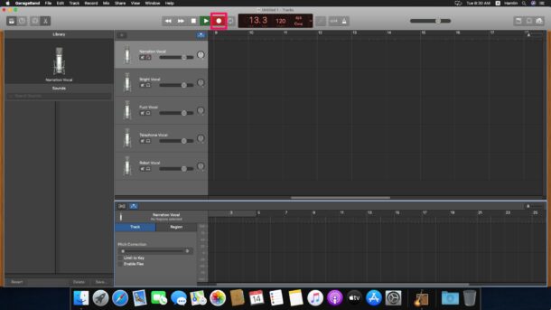 Come registrare podcast su Mac con GarageBand