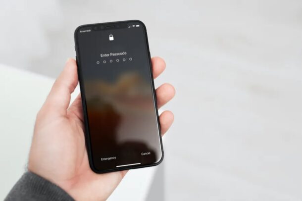 Come impostare iPhone per la cancellazione automatica dopo tentativi di passcode non riusciti