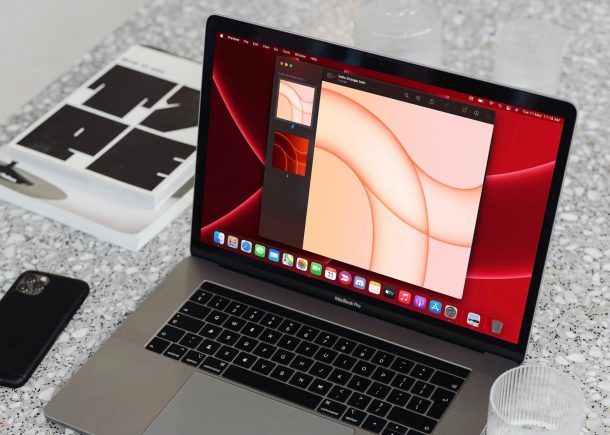 Come ottenere sfondi iMac M1 su Mac meno recenti