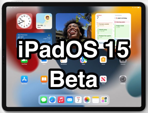 iPadOS 15 beta