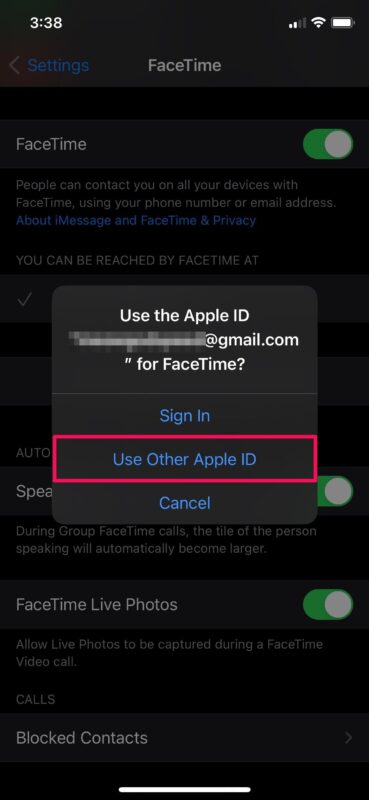 Come modificare l'ID Apple per FaceTime su iPhone e iPad