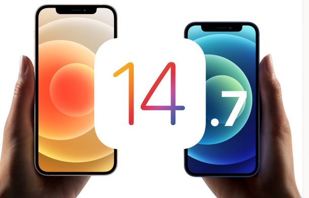 Aggiornamento iOS 14.7