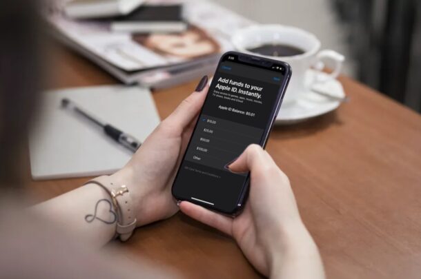 Come aggiungere fondi all'ID Apple su iPhone e iPad