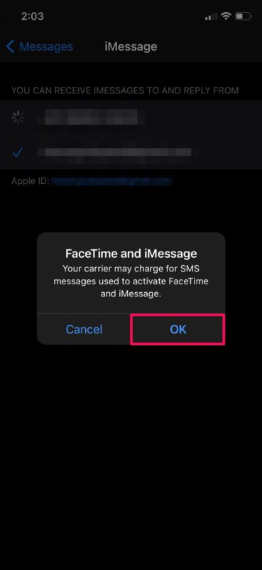 Come aggiornare il numero di telefono per iMessage e FaceTime su iPhone e iPad