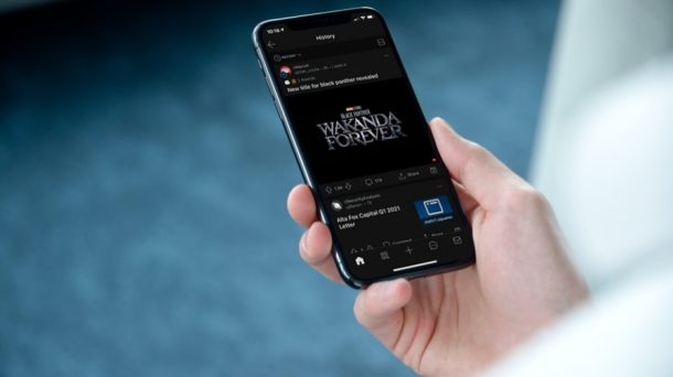 Come vedere la cronologia di navigazione di Reddit su iPhone