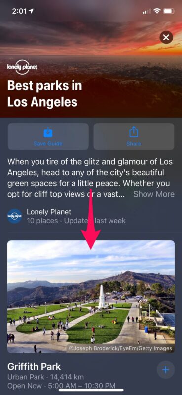 Come utilizzare le guide in Apple Maps su iPhone