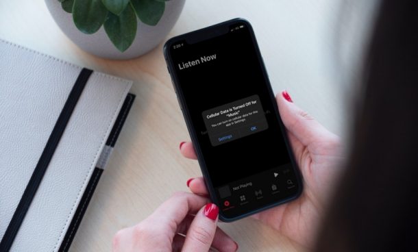Come impedire a Apple Music di utilizzare i dati cellulari su iPhone