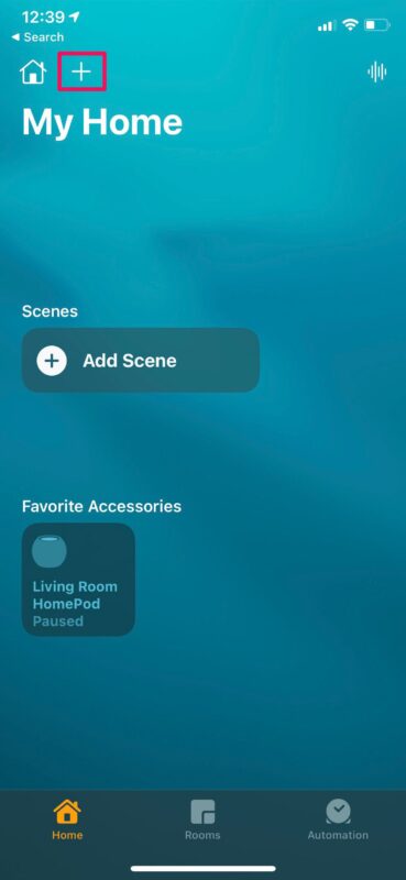 Come aggiungere l'accessorio HomeKit su iPhone e iPad