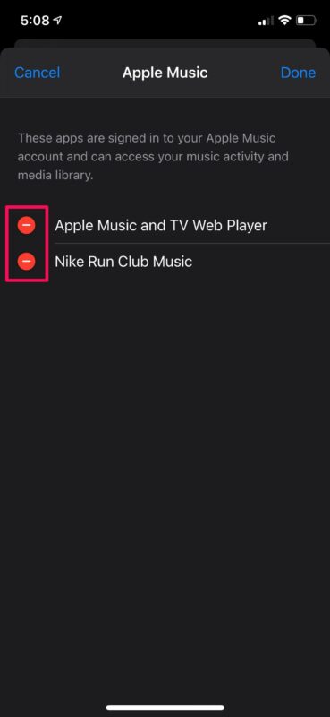 Come visualizzare e rimuovere le app che possono accedere alla tua musica Apple