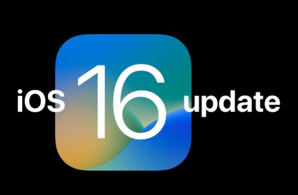 Aggiornamento iOS 16