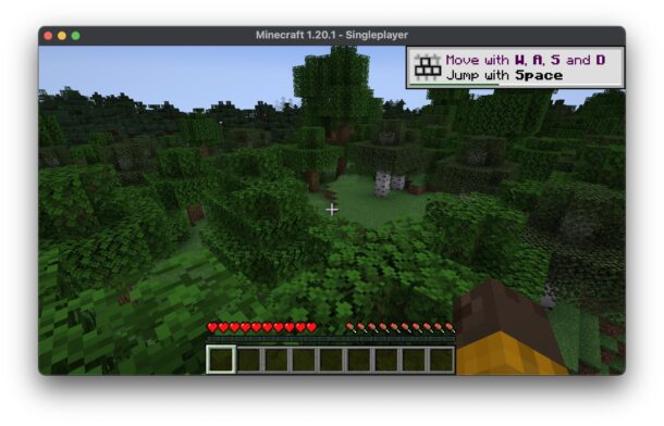 Demo gratuita di Minecraft su Mac