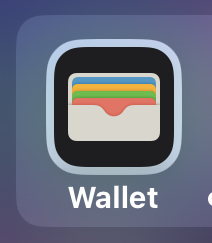 Icona dell'app Apple Wallet