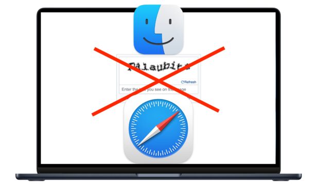 Ignora automaticamente i CAPTCHA su Mac