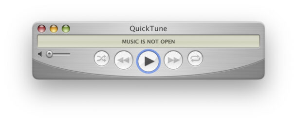Il lettore retrò QuickTune su Mac richiede Apple Music