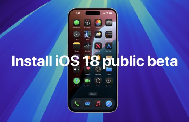 Come installare la beta pubblica di iOS 18