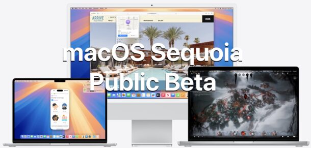 Beta pubblica di MacOS Sequoia