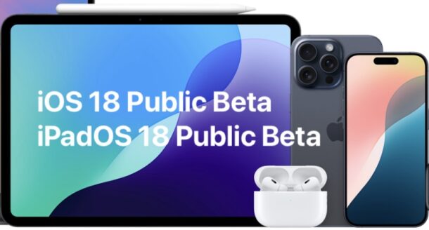 La beta pubblica di iOS 18 e la beta pubblica di iPadOS 18 sono ora disponibili 