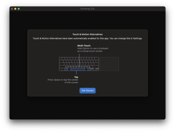 I controlli di Among Us su Mac sono diversi perché non c'è il touch screen