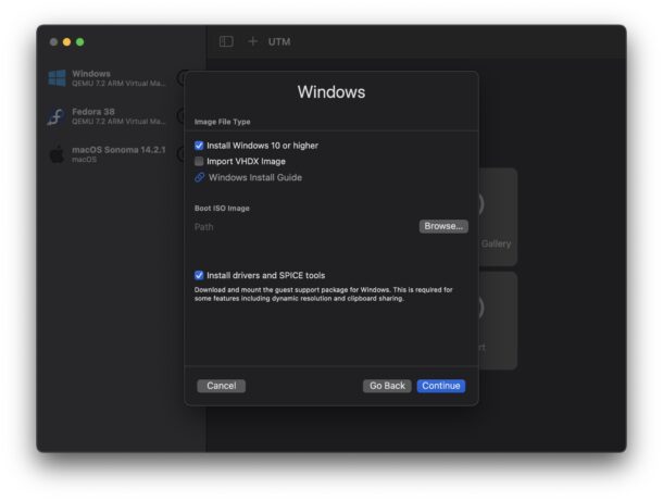 Come installare Windows 11 su Mac con UTM