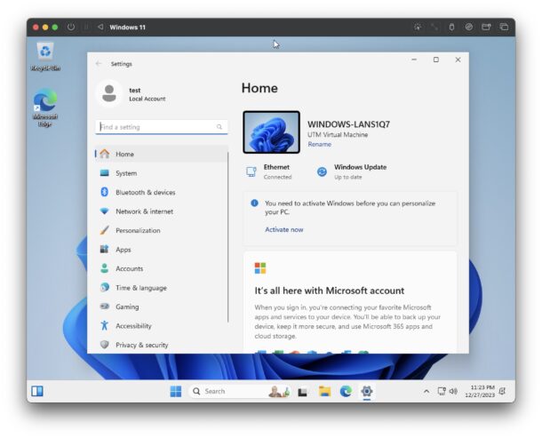 Come installare Windows 11 su Mac con UTM